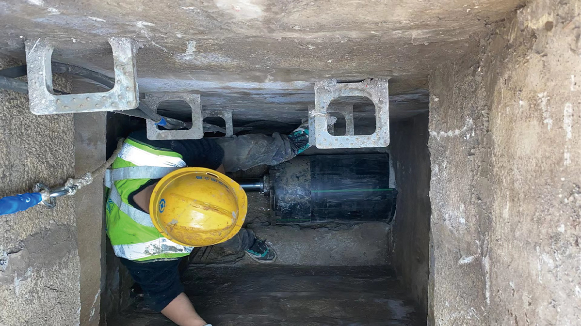 沁水HDPE短管内衬法